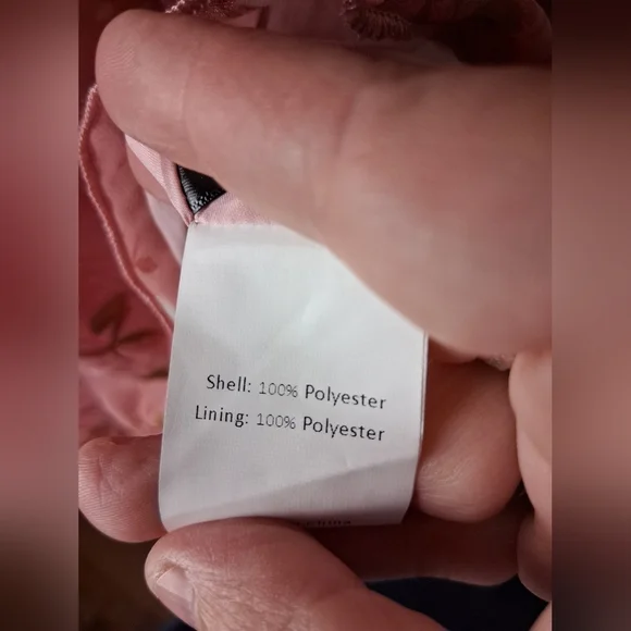 Allegra K Womens Pink XL Top - Picture 3 of 4